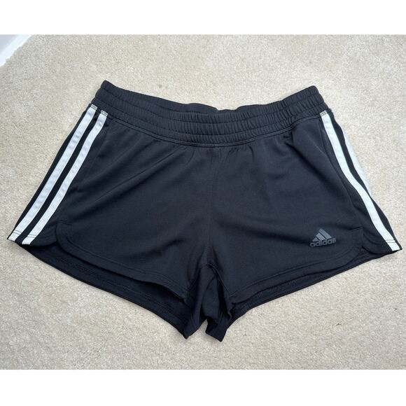 adidas: 3 Stripe Short Shorts - Picture 1 of 10